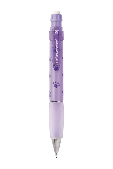 Serve Versatil Kalem (Mekanik Kurşun Kalem) Deep 0.7 Mm Lavanta Köpek Patisi ürün görseli 1