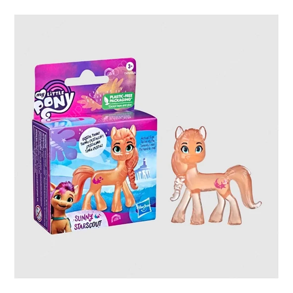 Hasbro Oyuncak My Little Pony Yeni Bir Nesil Kristal Pony Figür F3326 (Karışık Model 1 Adet) ürün görseli 1