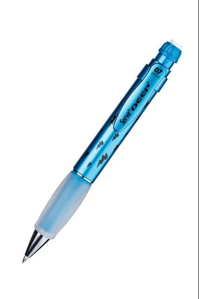 Serve Deep Versatil Kalem (Mekanik Kurşun Kalem) 0.7Mm Metalik Mavi Şimşek SV-DEEP-07-DMMV ürün görseli 1
