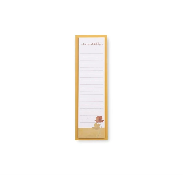 Victoria's Journals Morning Dew Yellow 5,5X18,5Cm Slim Sticker Yapışkanlı Not Kağıdı ürün görseli 1
