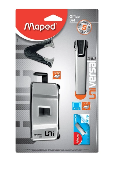 Ofis Seti 4 Lü Pocket No:10 Zımba Makinası + Delgeç + 400 Zımba Teli + Tel Sökücü 3154146317601 ürün görseli 1