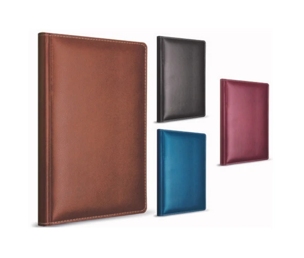 Gıpta Modelist İp Dikişli Deri Kapak Not Defteri 14X20Cm 160 Yaprak Kareli (3 Lü Paket) 1607 ürün görseli 1