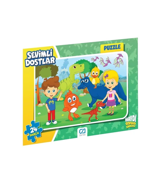 Ca Puzzle 24 Parça Sevimli Dostlar Frame 1 5121 ürün görseli 1