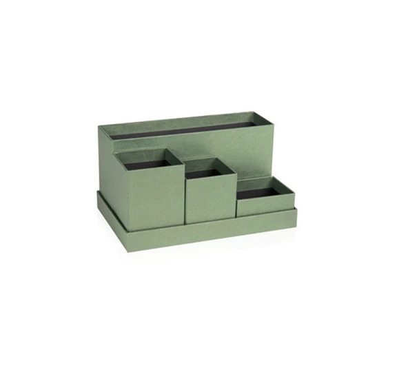 Gıpta Masa Üstü Organizer Set Pearl Green 4 Havuzlu Large ORG1780 ürün görseli 1
