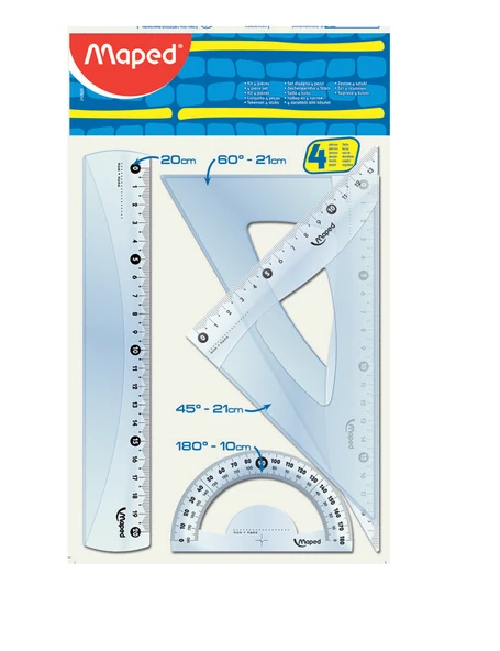 Start Medium Çizim Seti 4 Lü 20Cm 3154142428202 ürün görseli 1