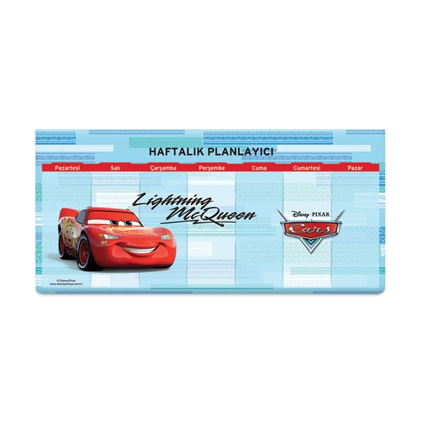 Cars 12X26Cm Haftalık Planner Blok Masa Üstü Haftalık Planlayıcı (2 Li Paket) ürün görseli 1