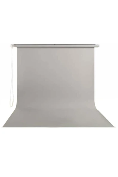 Neta Fon Kumaş gri sonsuz fon perdesi 270x400 cm ürün görseli 1