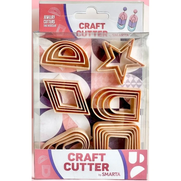Model Hamuru Silikon Kalıp Craft Cutter - Jewelry Cutters / Takı Kesiciler SK1017002 ürün görseli 1