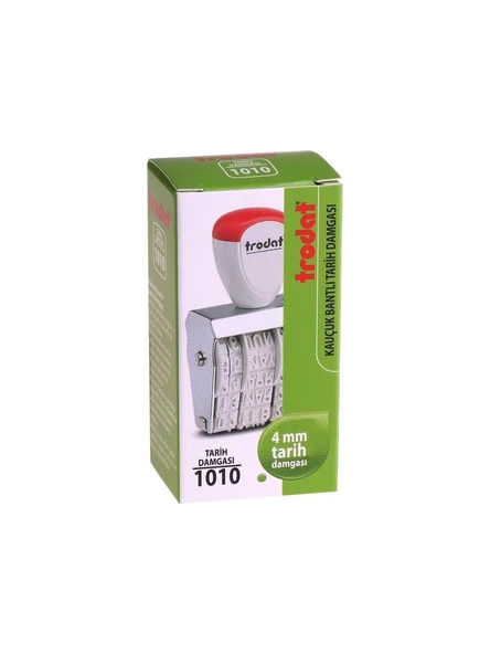 Trodat Tarih Damgası (Tarih Kaşesi) 4 Mm Türkçe 1010 ürün görseli 1