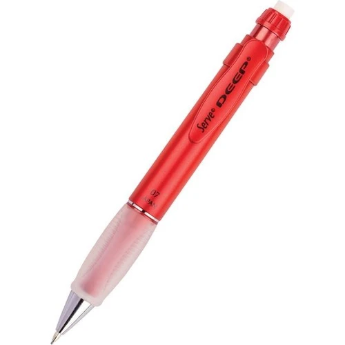 Serve Versatil Kalem (Mekanik Kurşun Kalem) Deep 0.7 Mm Metalık Lav Kırmızı ürün görseli 1