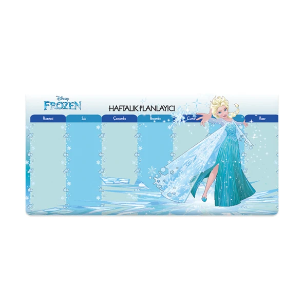 Frozen 12X26Cm Haftalık Planner Blok Masa Üstü Haftalık Planlayıcı (2 Li Paket) ürün görseli 1