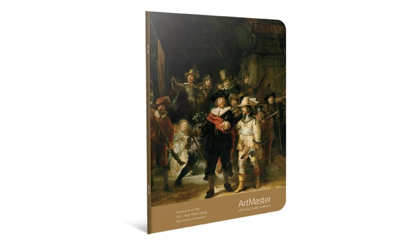 Gıpta Art Master Tel Dikişli Karton Kapak Defter 19X26Cm 60 Yaprak Kareli (6 Lı Paket) 3663 ürün görseli 1