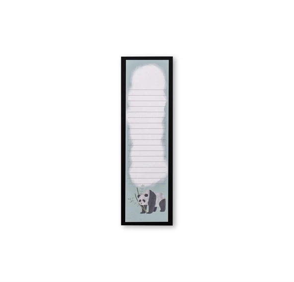 Victoria's Journals Panda 5,5X18,5Cm Slim Sticker Yapışkanlı Not Kağıdı ürün görseli 1