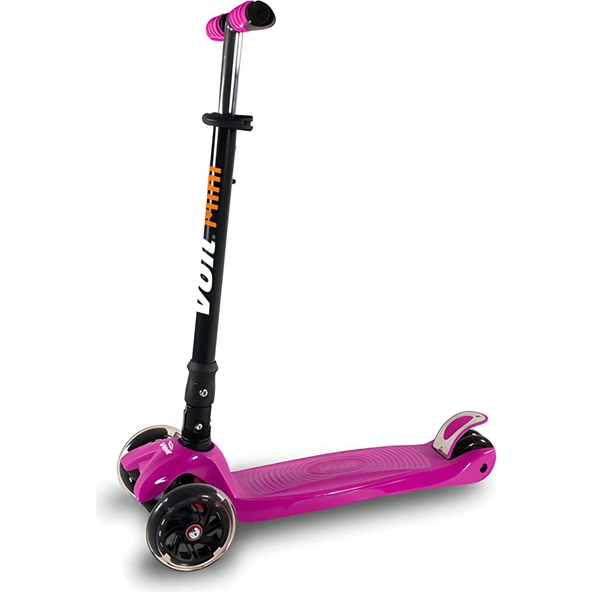 Voit 218 Katlanabilir Işıklı 3 Teker Çocuk Scooter Fuşya 8Vtoy218/090 ürün görseli 1