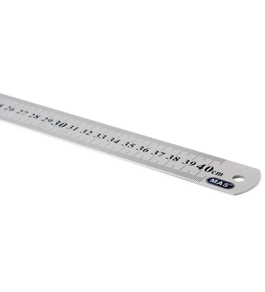 Mas Çelik Cetvel Çelik 40 Cm 2340 ürün görseli 1