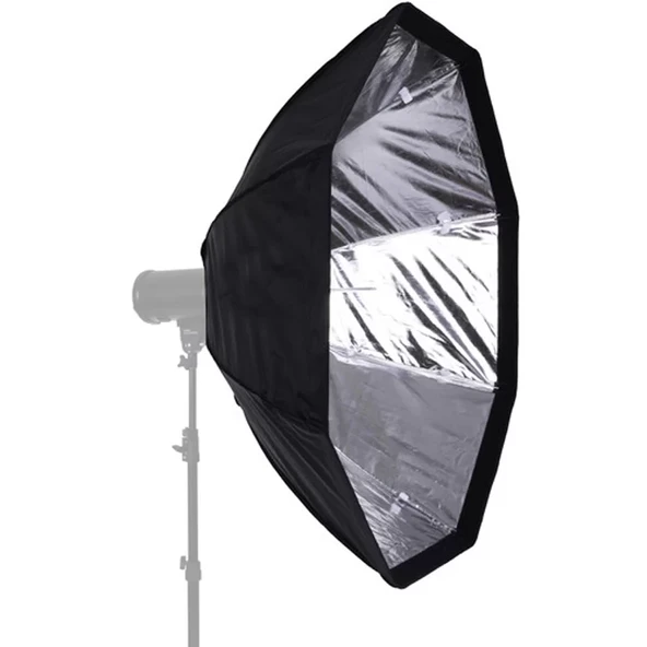 Visico EB-072 Easy Foldable octabox 80 cm Gridli - Resim 5