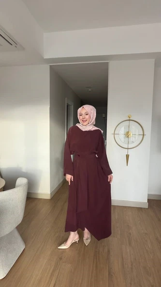 Kadın  Mevsimlik Eteği Yandan Bağlamalı Takım ürün görseli 1