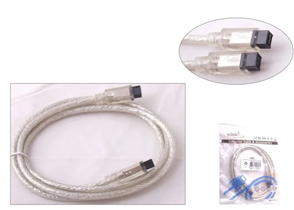 Sl-199 9Pin To 9Pin 1.5 Metre Firewire Kablo ürün görseli 1