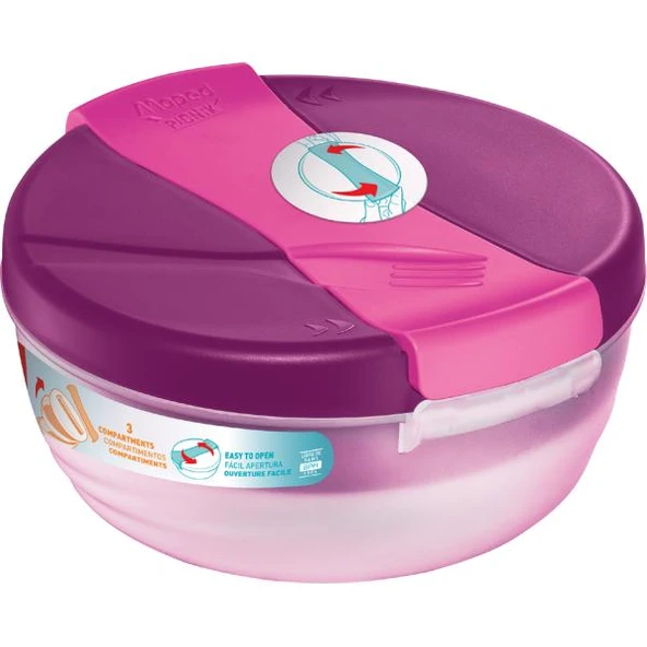 Picnik Origins Beslenme Kutusu Lunchbox 1,4 Litre Pembe 872601ZC ürün görseli 1