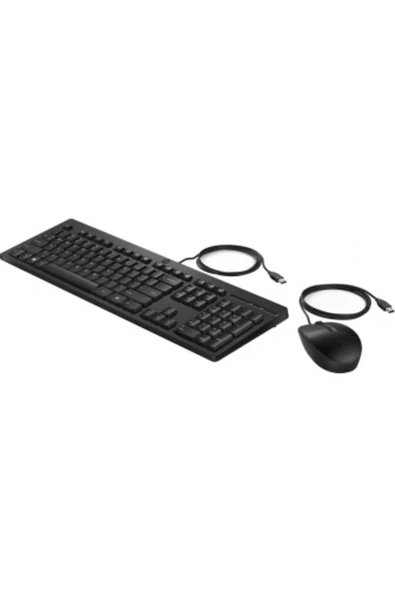 Hp 225 Kablolu Mouse ve Klavye 286J4Aa Siyah - Resim 2