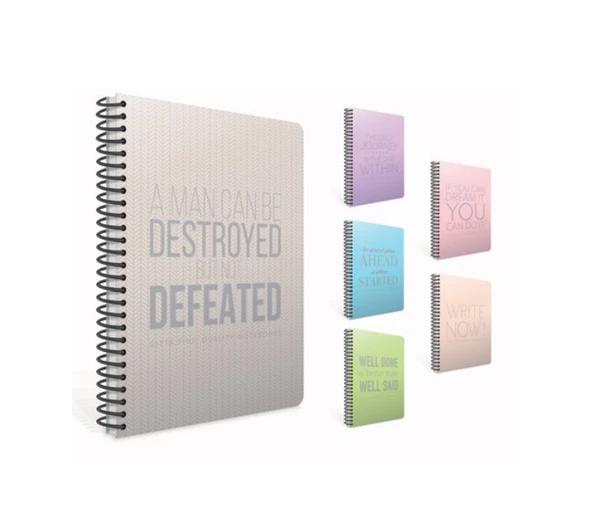 Gıpta Now Spiralli Pp Kapak Defter 17X24Cm 100 Yaprak Kareli (4 Lü Paket) 3622 ürün görseli 1