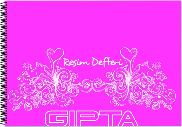 Gıpta Pp Kapak Spiralli Resim Defteri 25X35Cm 40 Yaprak (6 Lı Paket) 2343 ürün görseli 1