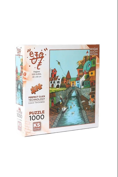 Ks Games Puzzle 1000 Parça Fogoso 20730 ürün görseli 1