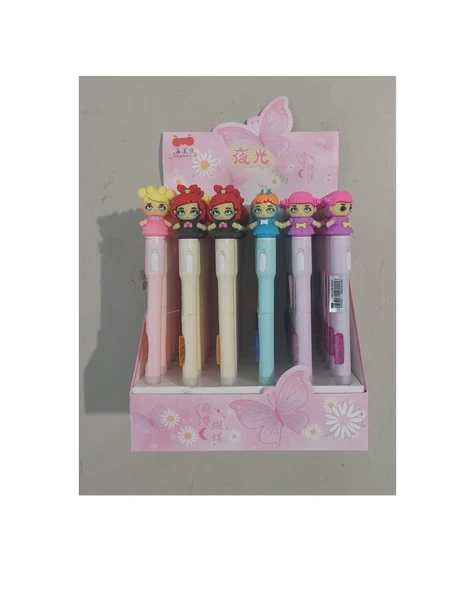 Vega Versatil Kalem (Mekanik Kurşun Kalem) 0,7 Mm Bebekli Işıklı Ml-2 (36 Lı Paket) ürün görseli 1