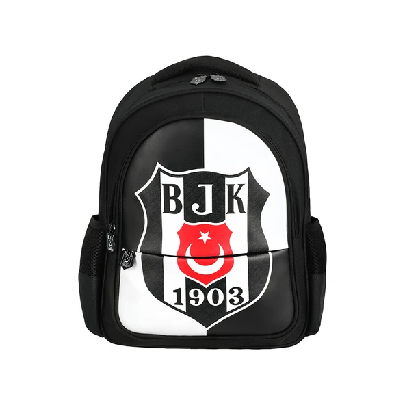 Me Okul Sırt Çantası Beşiktaş Bjk 1903 Logo Desenli Suni Deri 25360 ürün görseli 1