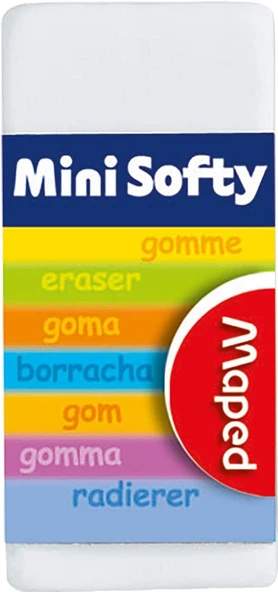 Softy Mini Silgi 3 Lü Paket Blister 012403 - Resim 3