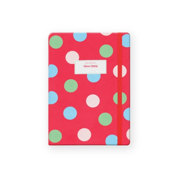 Victoria's Journals Tendy Polka Dots 9X14Cm 80 Yaprak Bloknot Not Defteri Noktalı 80 Gram ürün görseli 1