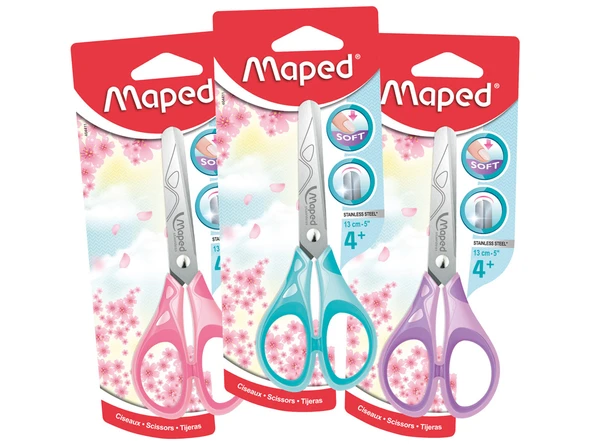 Pulse Soft Pastel Makas 13Cm Blister 1 Adet 3154144644112 ürün görseli 1