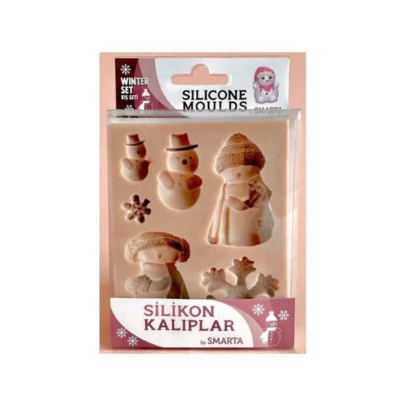 Model Hamuru Silikon Kalıp / Winter Set / Kış Seti SK1013057 ürün görseli 1