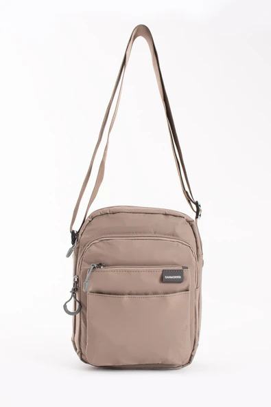 Unisex 5 Bölmeli Suya Dayanıklı Paraşüt Kumaş Organizer Çanta  Vizon ürün görseli 1