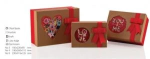 Gıpta Valentines Rectangular Witc 3 Lü Hediye Kutusu Seti BX0053 - Resim 2