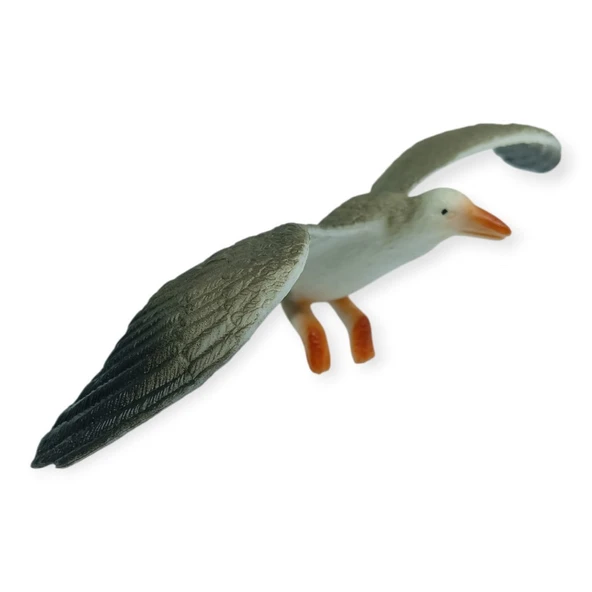 Hayvan Figürleri - Kuşlar -18 cm Gümüş Martı ürün görseli 1
