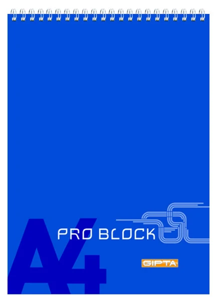 Gıpta Pro Block A4 Spiralli Karton Kapak Bloknot (Not Defteri) 40 Yaprak Kareli (12 Li Paket) 1398 ürün görseli 1