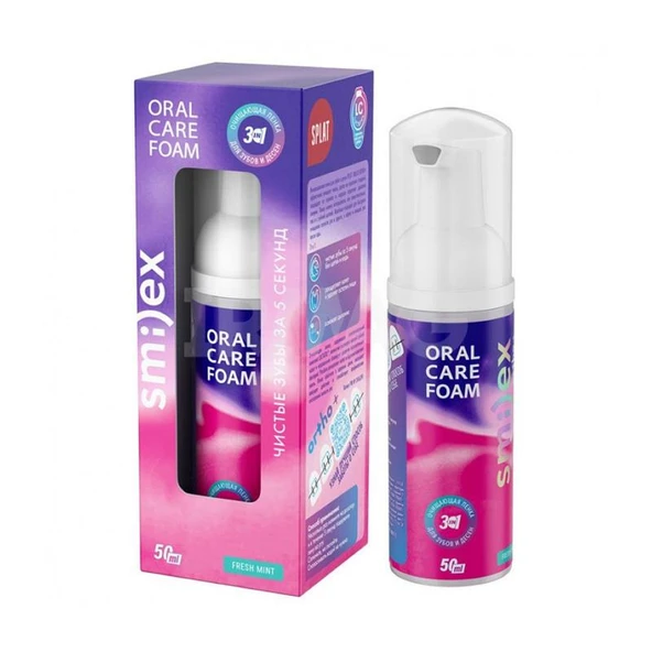 Splat Smilex Orto+ 3'ü 1 Arada Ağız Bakım Köpüğü 50 ml ürün görseli 1