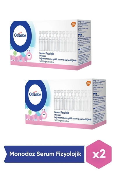 Otribebe Monodoz Serum Fizyolojik 20 Flakon x 2 Adet ürün görseli 1