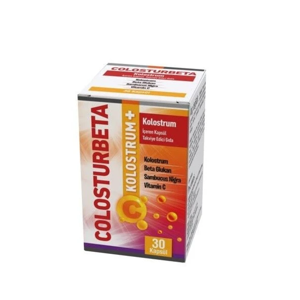 Colosturbeta Kolostrum 30 Kapsül ürün görseli 1