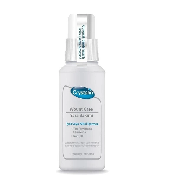 Crystalin Wount Care Antiseptik Sprey 100 ml ürün görseli 1