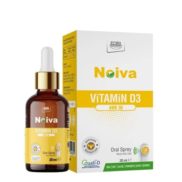 Noiva Vitamin D3 400 IU Sprey 20ml ürün görseli 1
