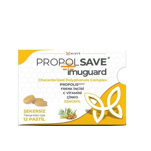 Propolsave Imuquard 12 Pastil ürün görseli 1