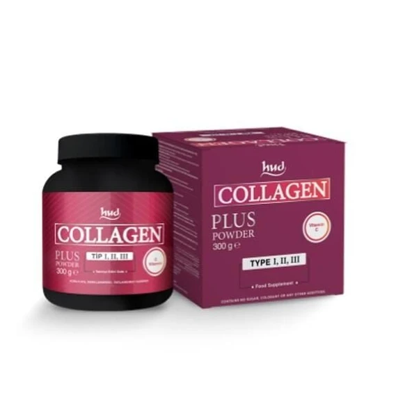 HUD Multi Collagen Plus Powder  Hidrolize Kollajen ve Vitamin C 300gr ürün görseli 1