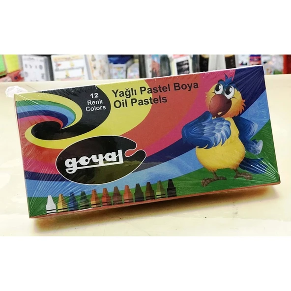 Goyal Pastel Boya Karton 12 Renk Yuvarlak Ptl-102 ürün görseli 1