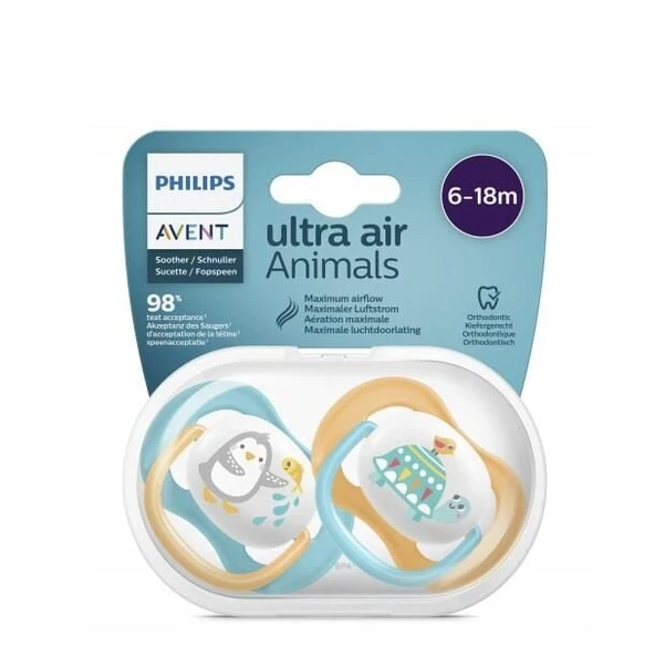 Avent 08007 Ultra Air Emzik 6-18 Ay Erkek ürün görseli 1