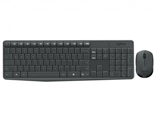 Mk235 Kablosuz Klavye Mouse Set 920-007925 ürün görseli 1
