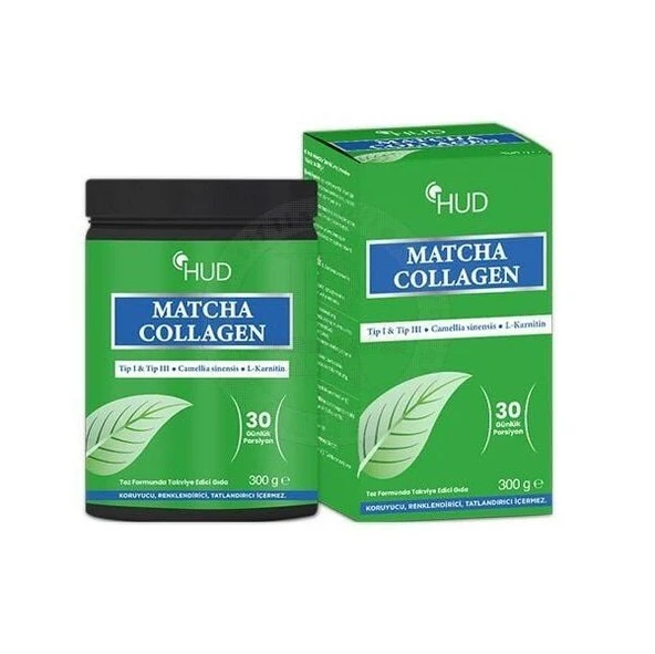 Hud Matcha Collagen 300gr ürün görseli 1