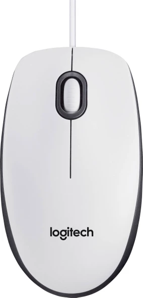 M100 Beyaz Kablolu Mouse 910-005004 ürün görseli 1