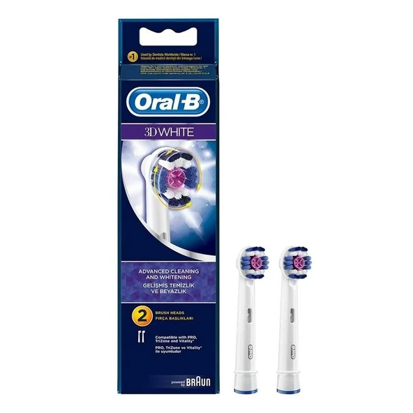 Oral B Diş Fırçası Yedek Başlık Pro White ürün görseli 1